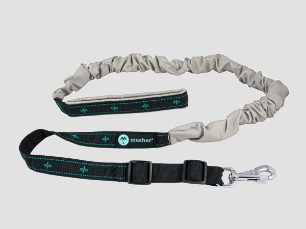 Musher verstellbare Canicrossleine lilver